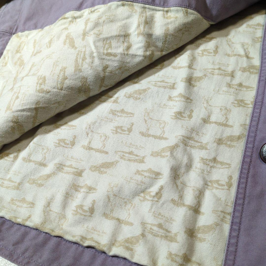 LLBean ハンティングジャケット パープル 古着女子