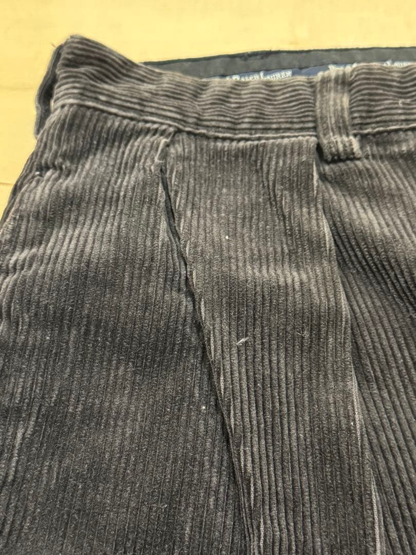 90s polo by Ralphlauren コーデュロイパンツ　ブラウン