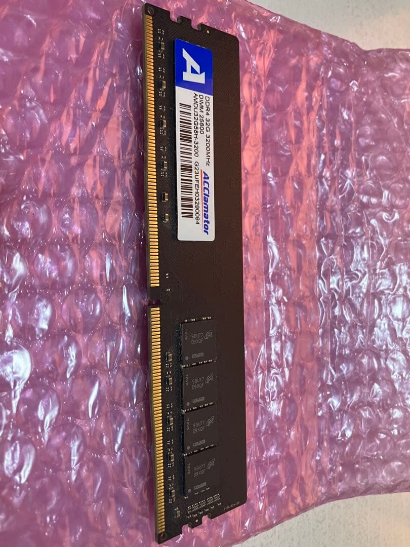 DDR4 3200 32B メモリー