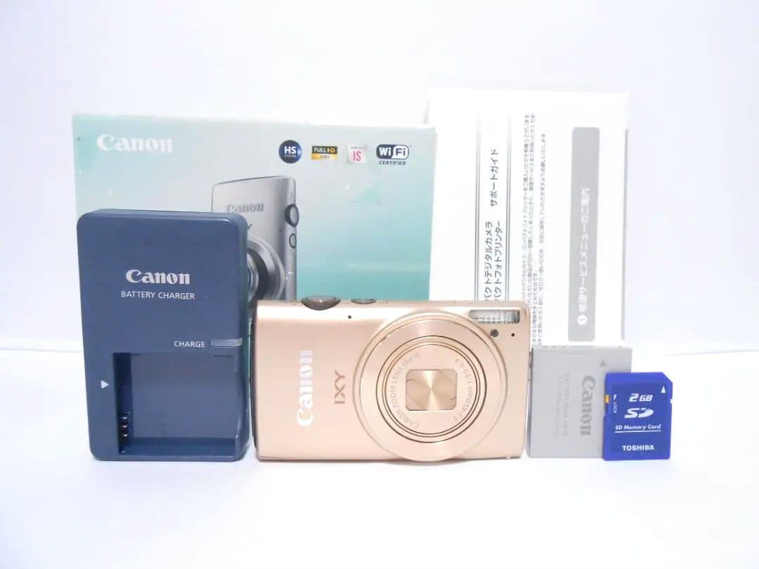 【お値下げ歓迎・ほぼ新品】Canon IXY 620F ゴールド