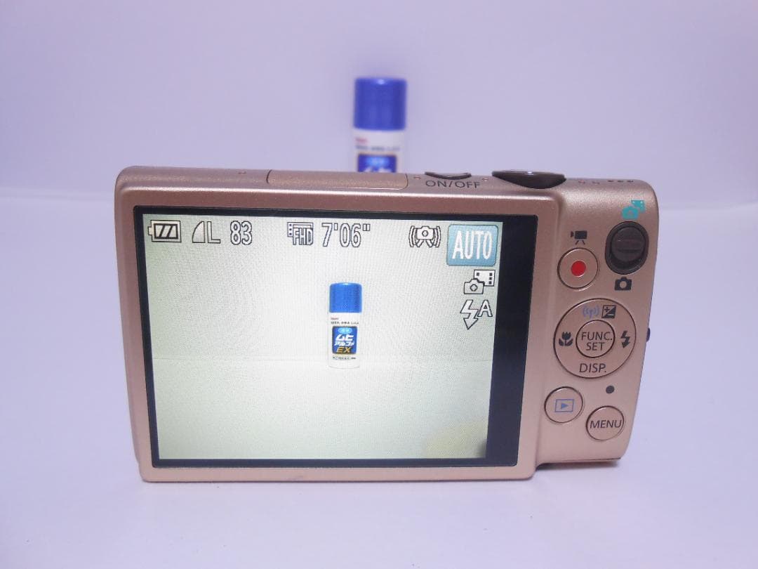 【お値下げ歓迎・ほぼ新品】Canon IXY 620F ゴールド