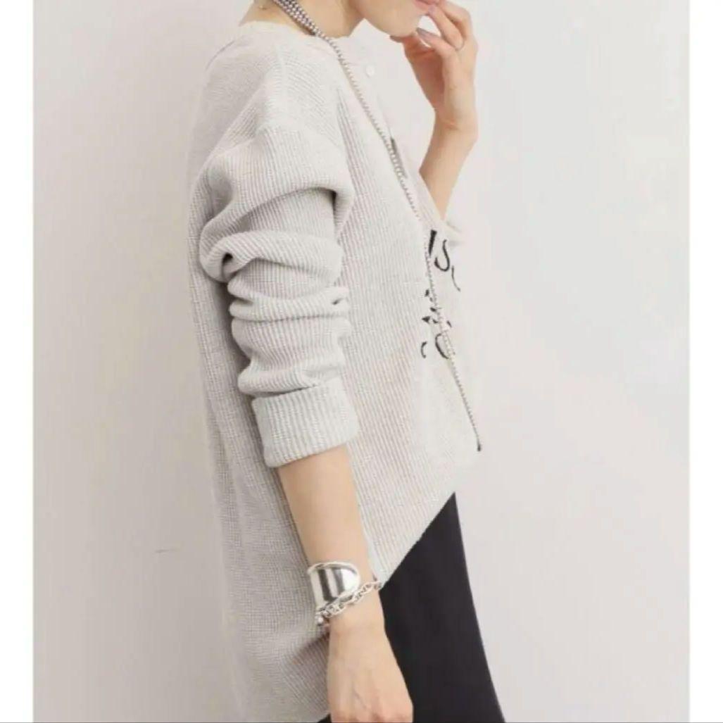 GOOD GRIEF！SFSC PRINTED HENLEYNECK TOP