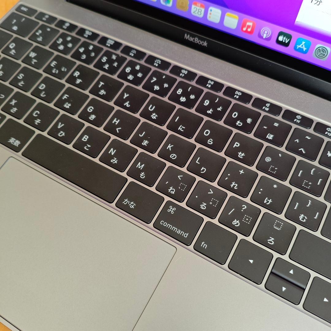 【バッテリー正常】Macbook 12インチ 2016 8G 250GB