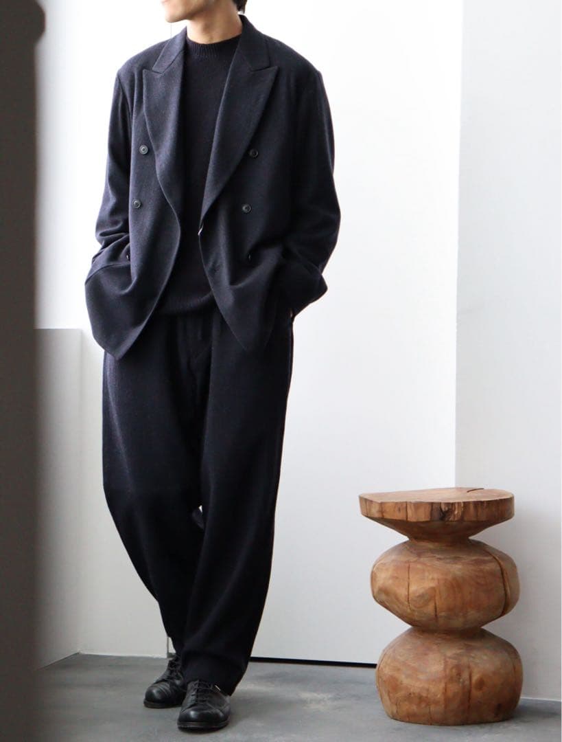 COMOLI リファインウール ダブルジャケット