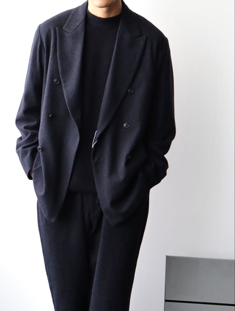 COMOLI リファインウール ダブルジャケット