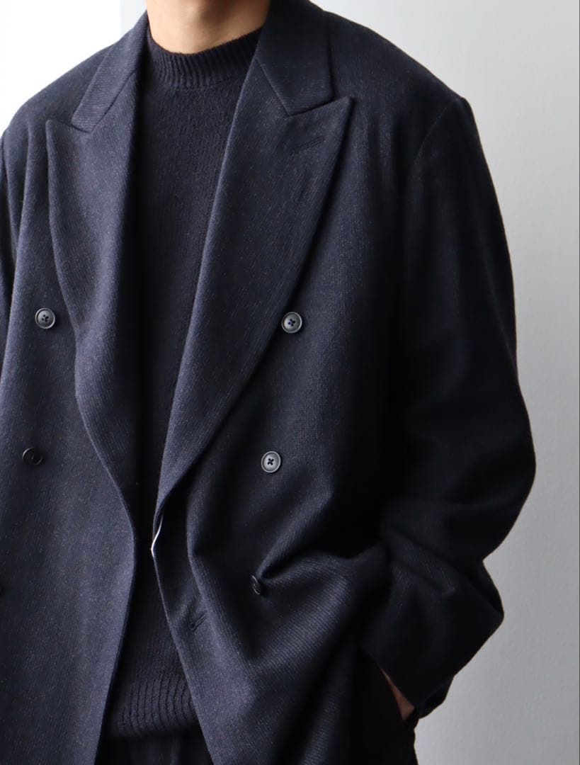 COMOLI リファインウール ダブルジャケット