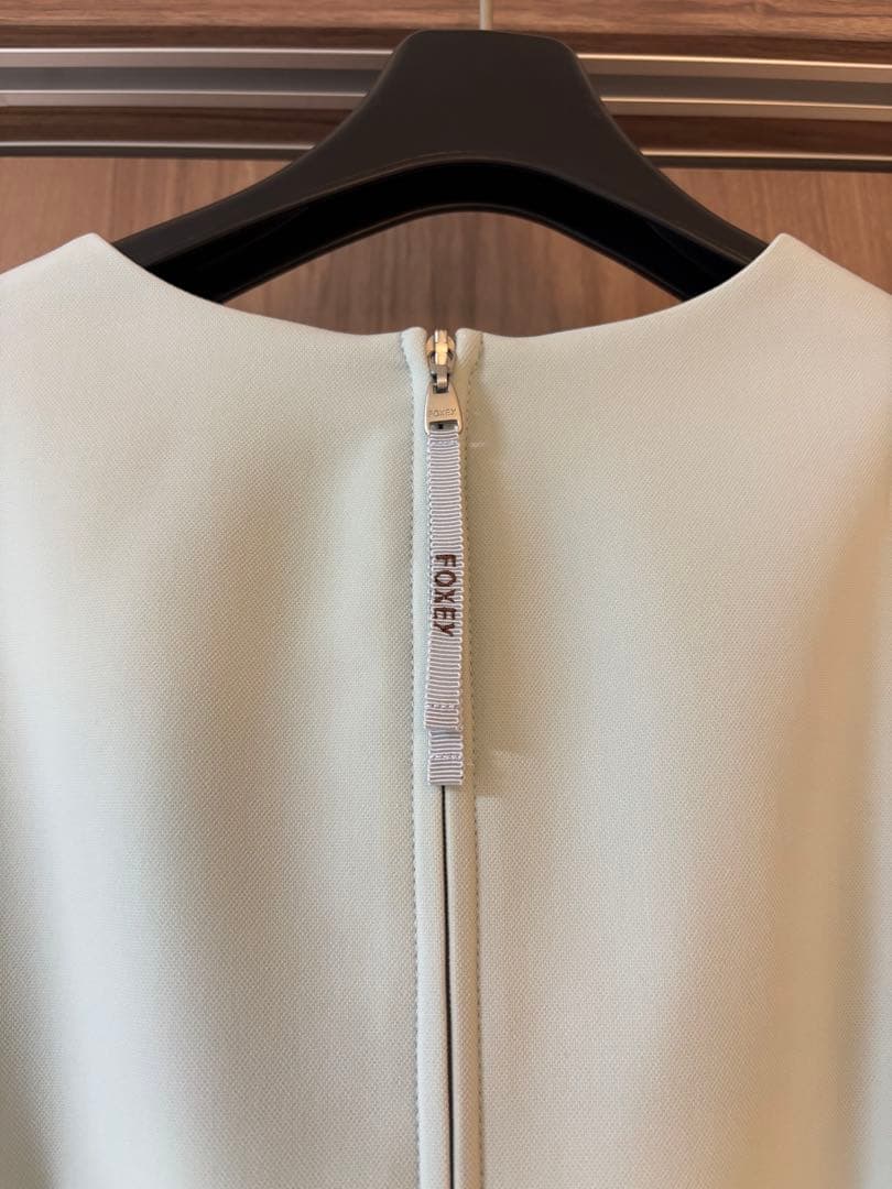 FOXEY ミントグリーン ノースリーブ ワンピース　42