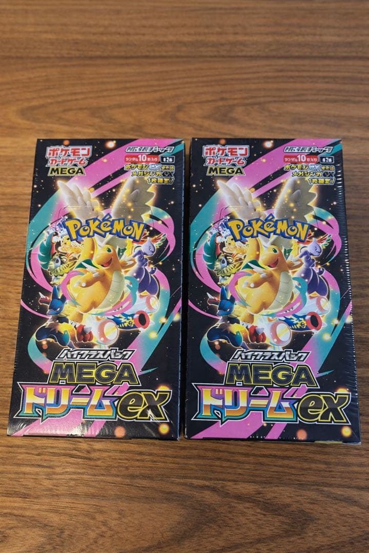 ポケモンカード　シュリンク付き MEGA ドリームEX 　2BOX