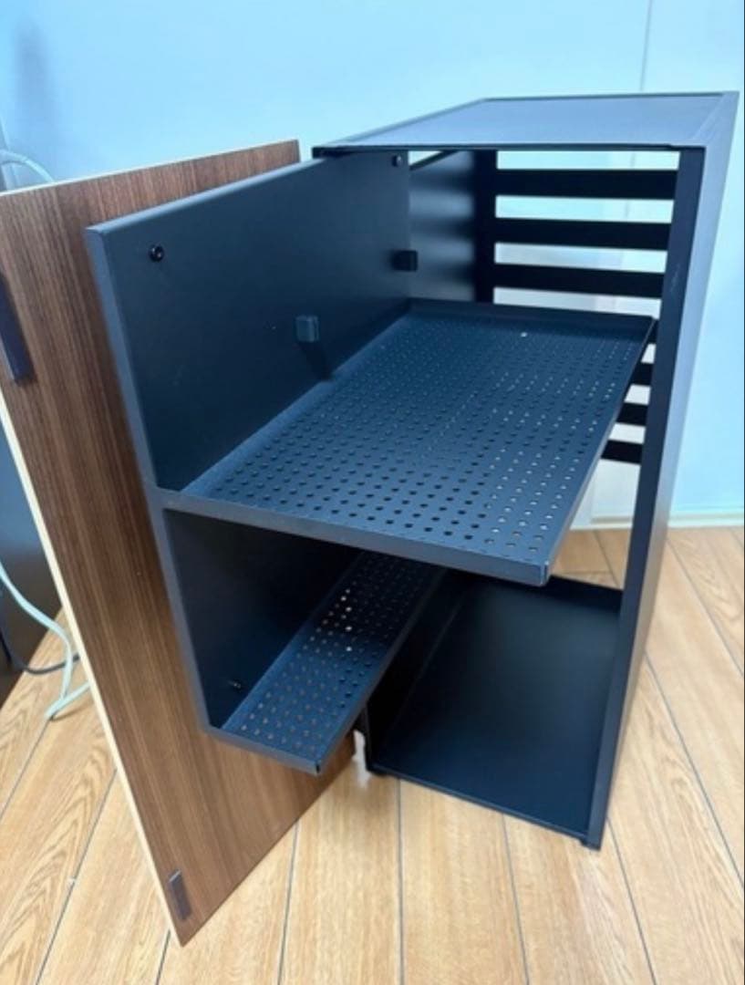 山崎実業 ゲーム機収納ラック tower タワー ブラック