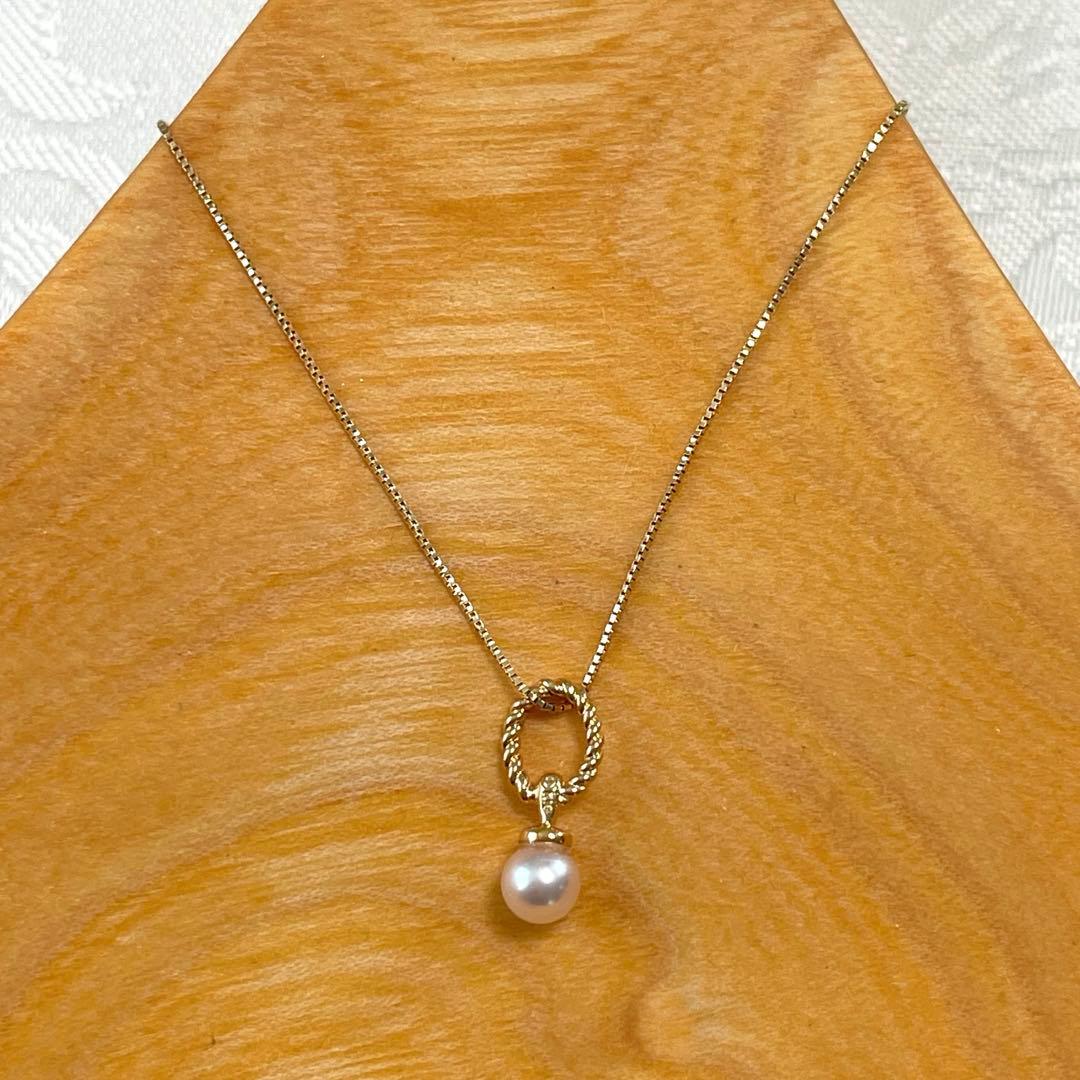 TASAKI タサキ チャーム K18 ペンダントトップ パール