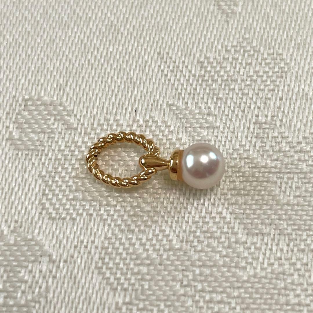 TASAKI タサキ チャーム K18 ペンダントトップ パール