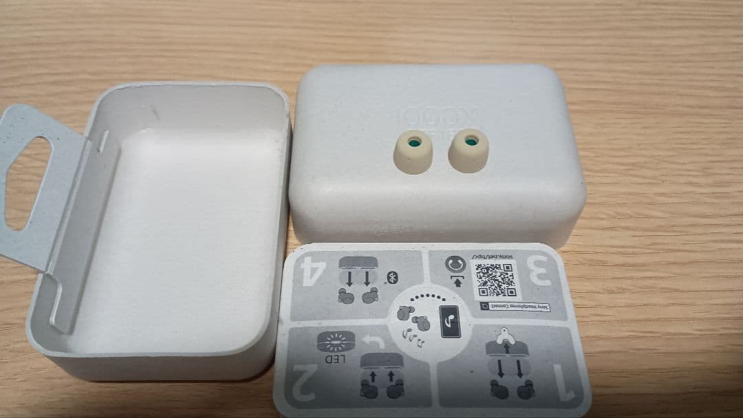 箱付SONY WF-1000XM4 ワイヤレスイヤホン バッテリー良好