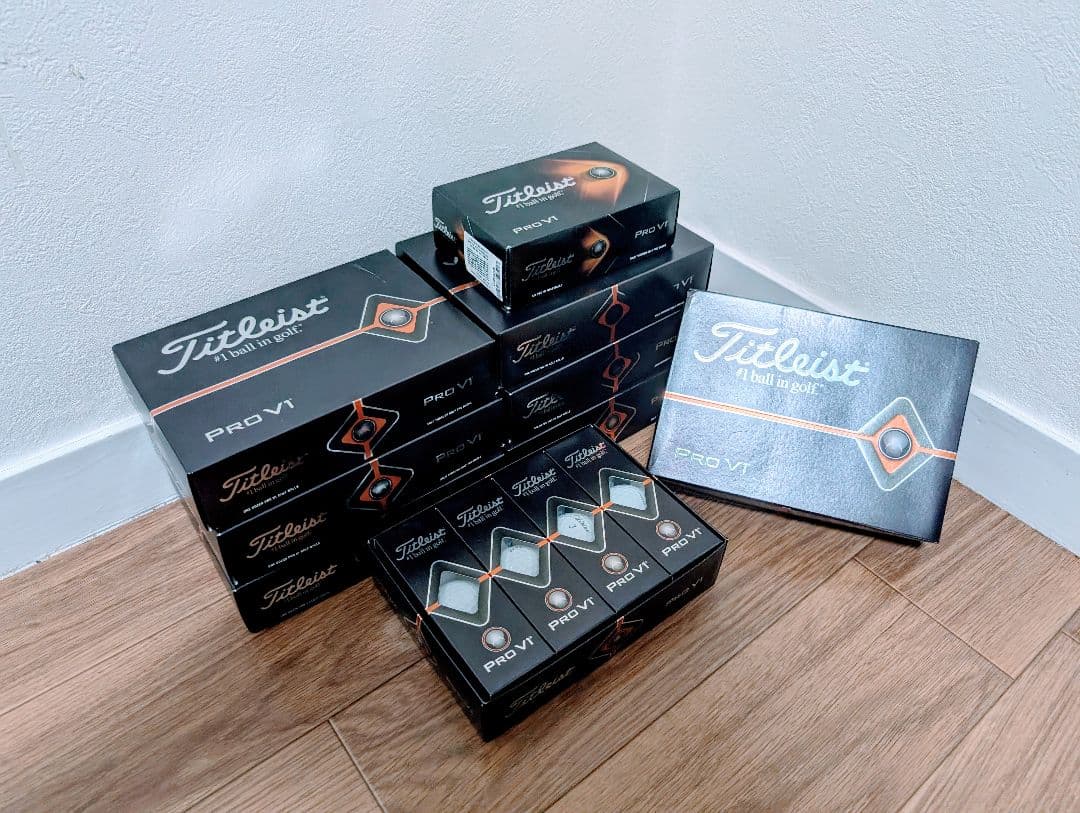 【新品】タイトリスト Titleist Pro V1 ゴルフボール 90球