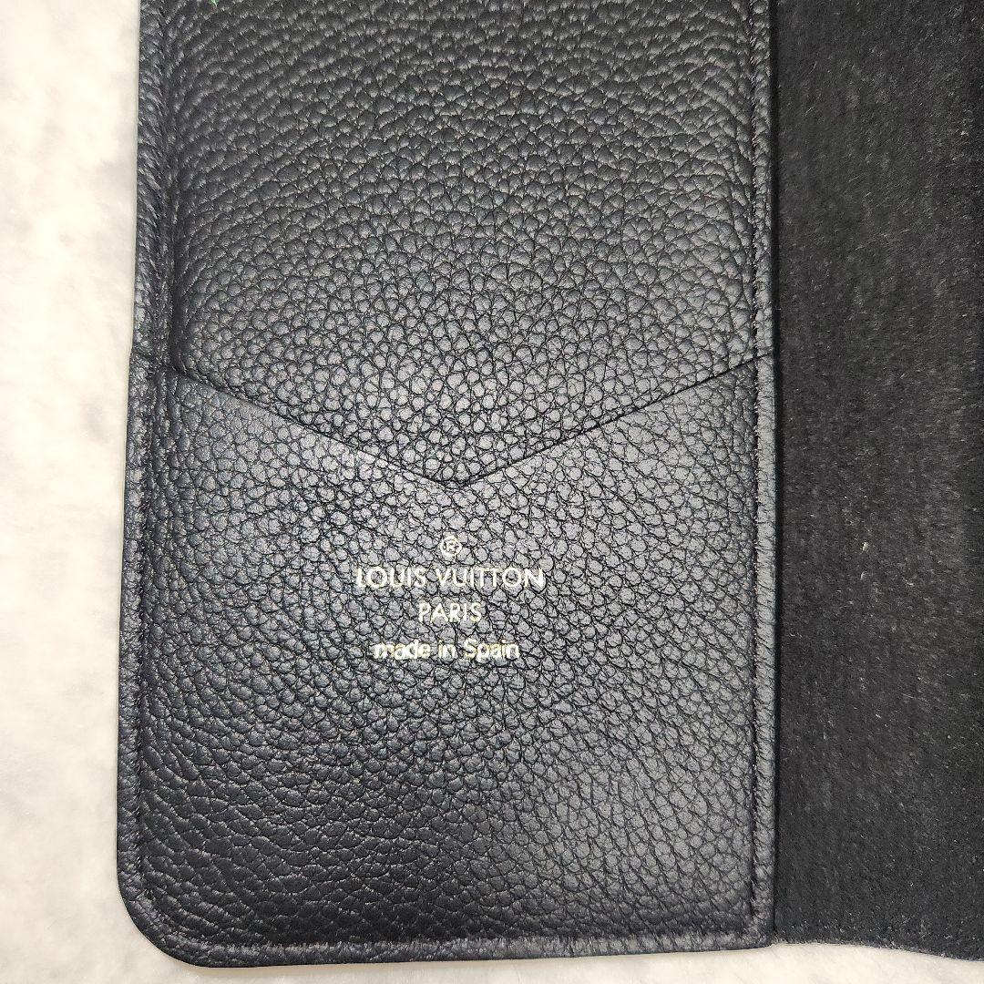 ルイヴィトン モノグラム アンプラント iPhone11 手帳型ケース ブラック