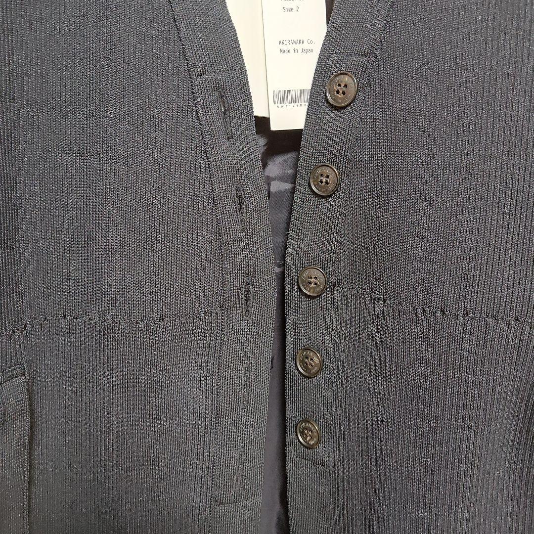 AKIRANAKA ブラックカーディガン サイズ2