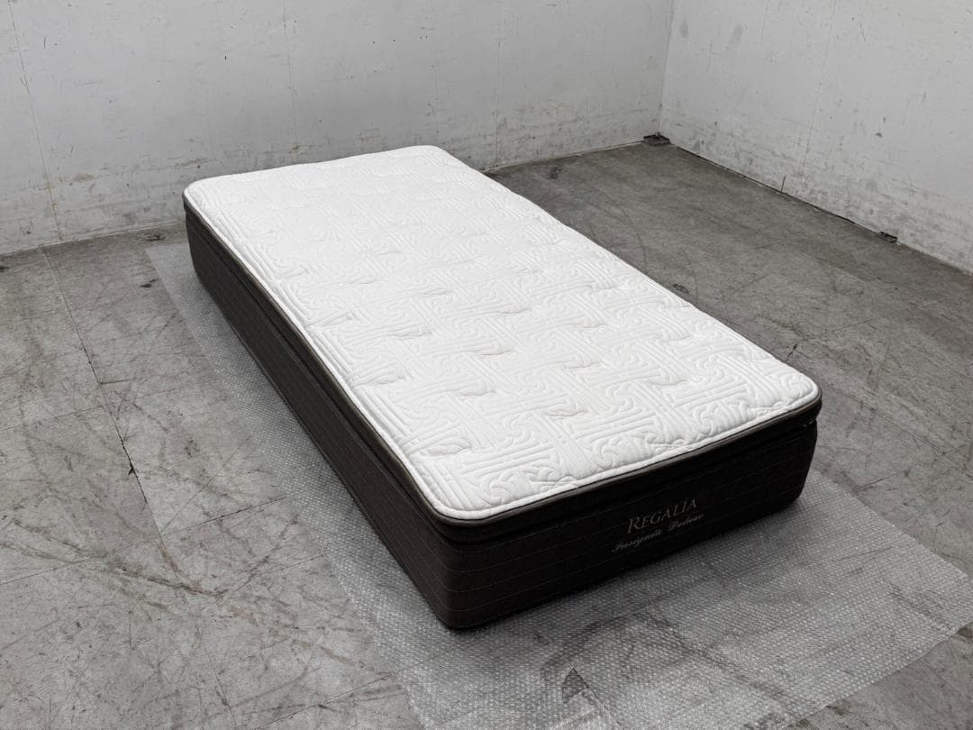 T7314☆展示品☆レガリア☆インシグニアDX☆キングスダウンシングルマットレス