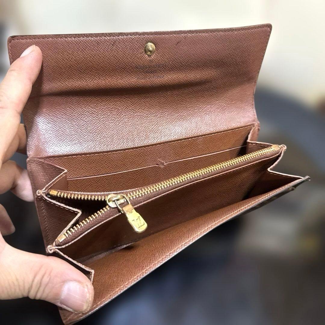 ⑧☆良品☆カード6枚タイプ♪サラ長財布