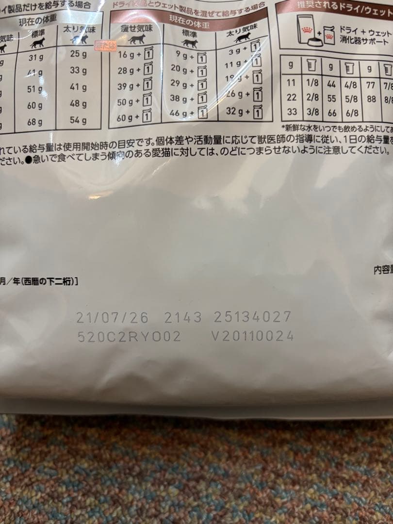  CANIN 消化器サポート 2kg 2袋