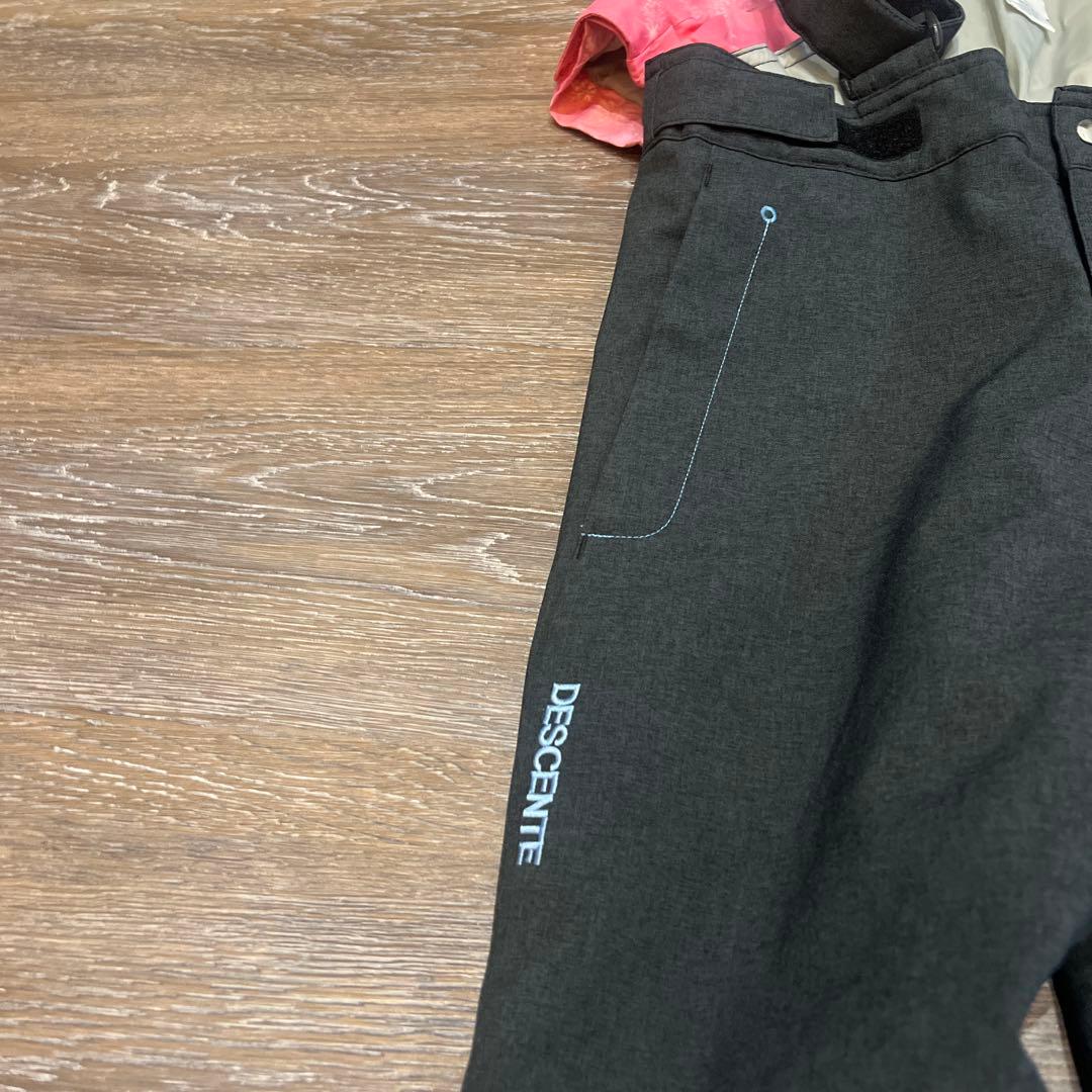 デサント　美品　　セットアップ　上下　スキーウェア　160 女の子