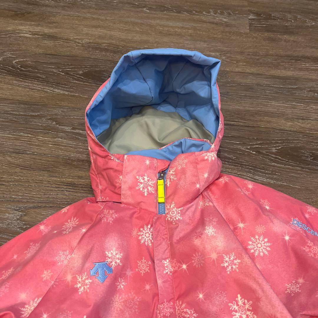 デサント　美品　　セットアップ　上下　スキーウェア　160 女の子