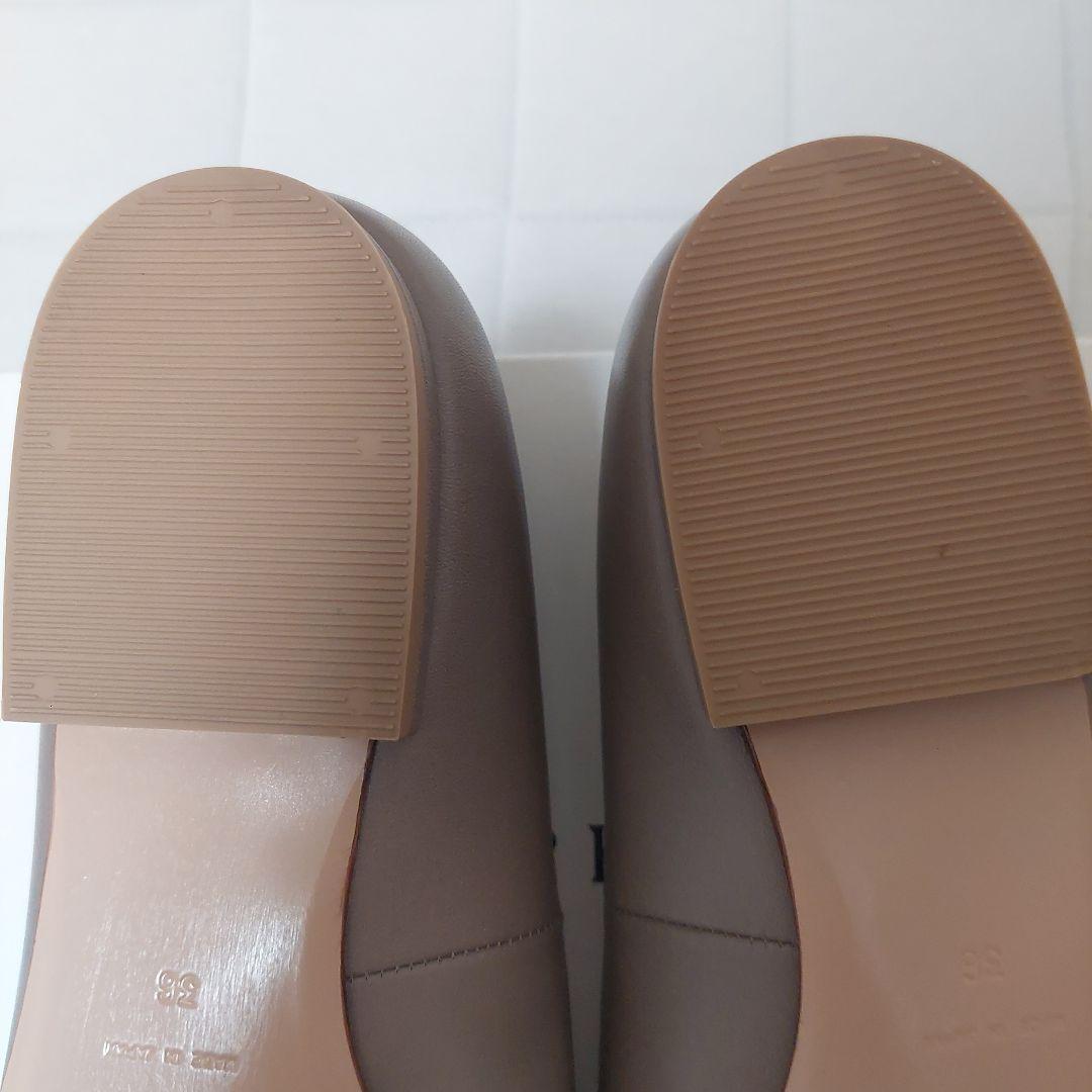 ９/5まで出品、最終お値下げ:ピッピシック　ビジュー　　フラットパンプス　36