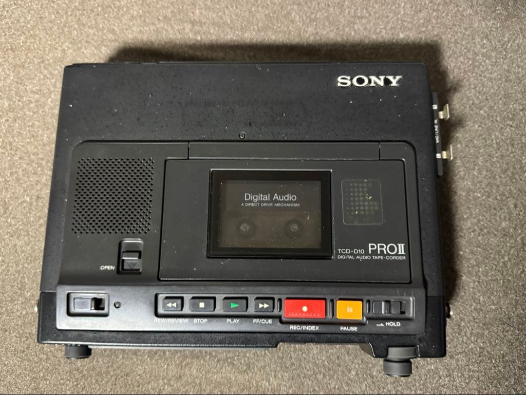 SONY DATプレイヤー　TCD-D10 PRO II ジャンク