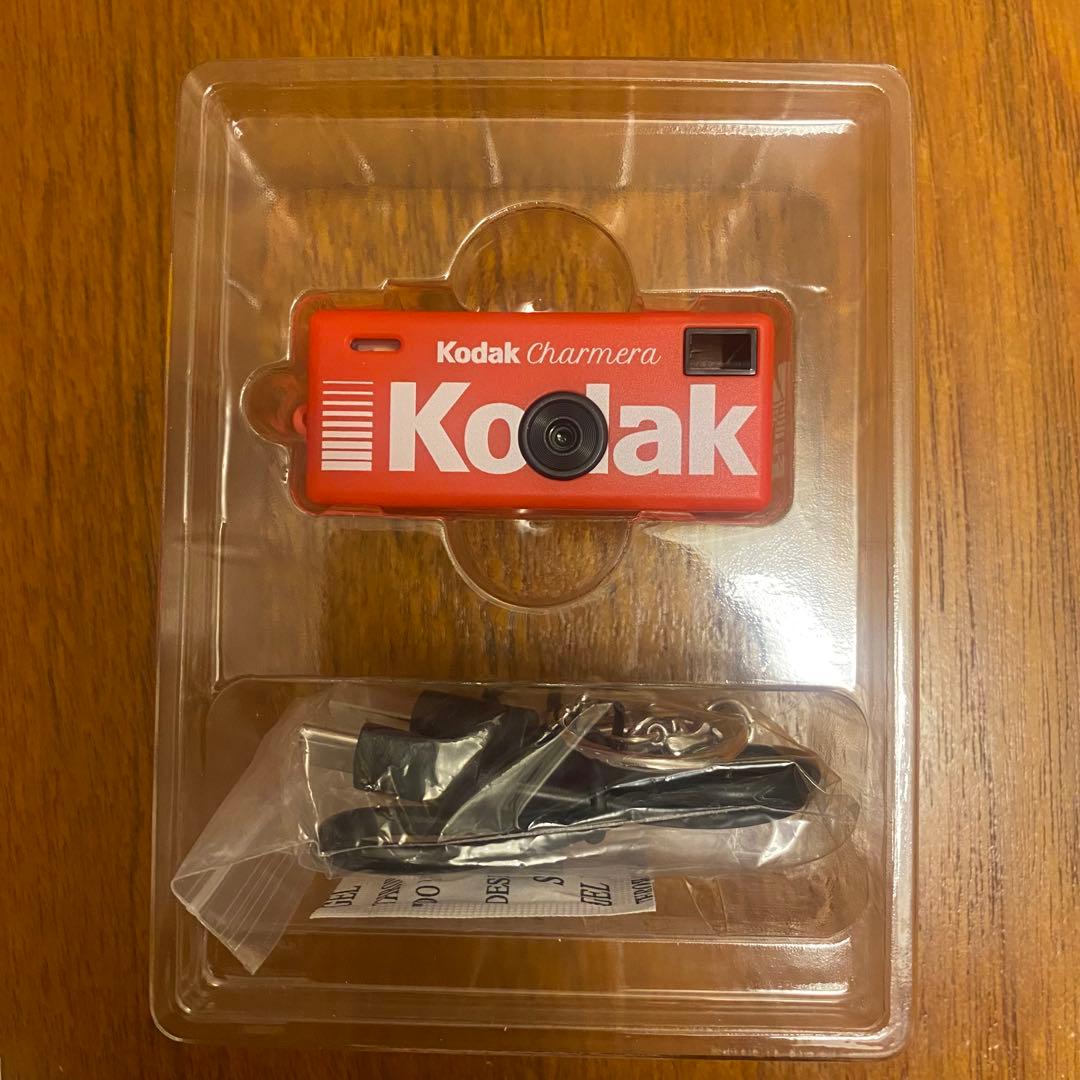 未使用品 レッド Kodak Charmera チャメラ キーホルダーデジカメ