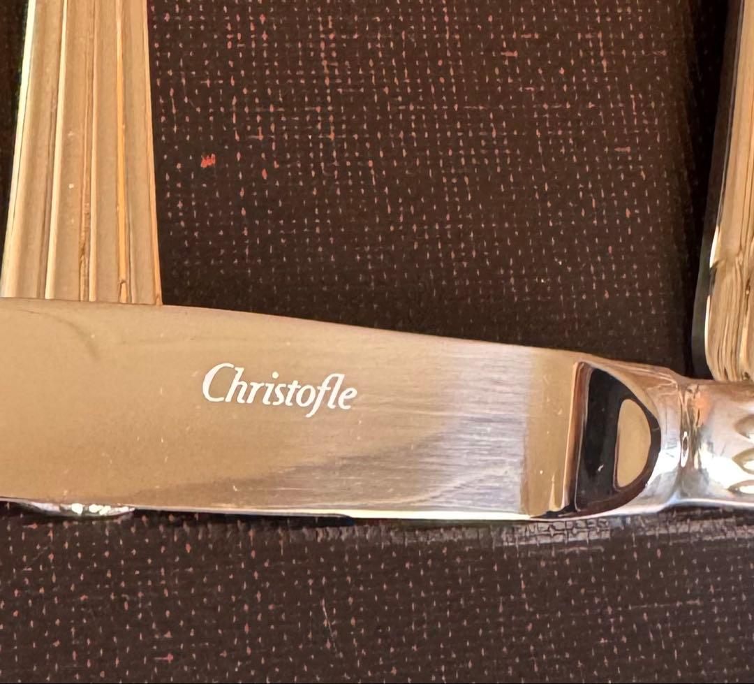 Christofle クリストフル オシリス 3本セット ステンレス ③