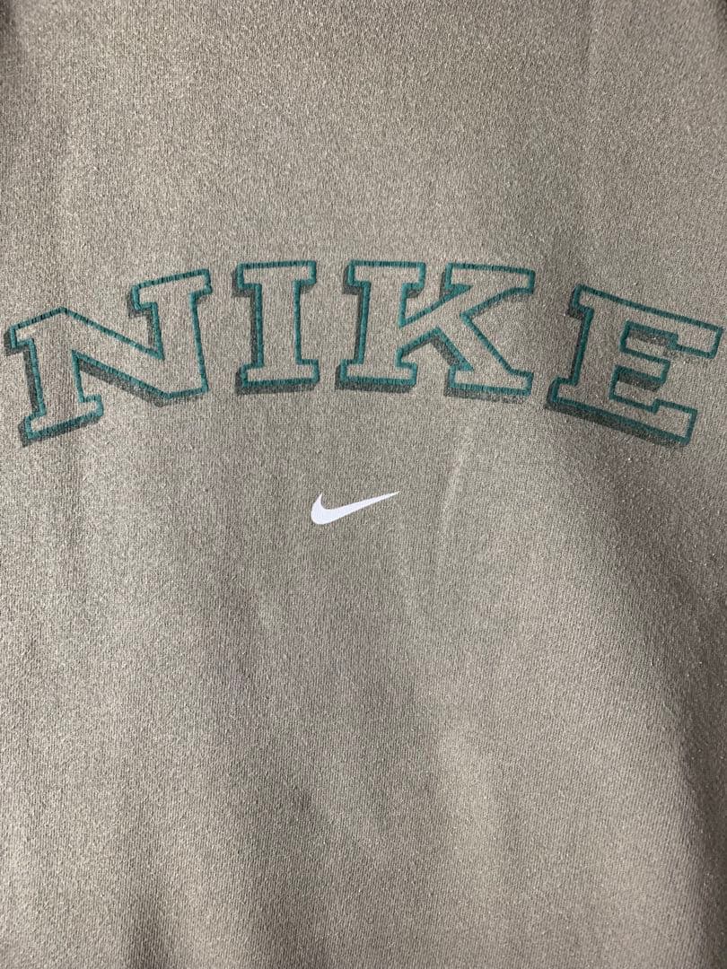 90s NIKE USA製　銀タグ　アーチロゴ　スウェット　パーカー　スウェット