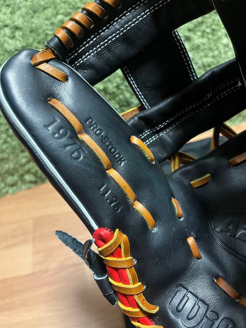 美品 Wilson A2000 1975 硬式内野手用グラブ ブラック×ホワイト