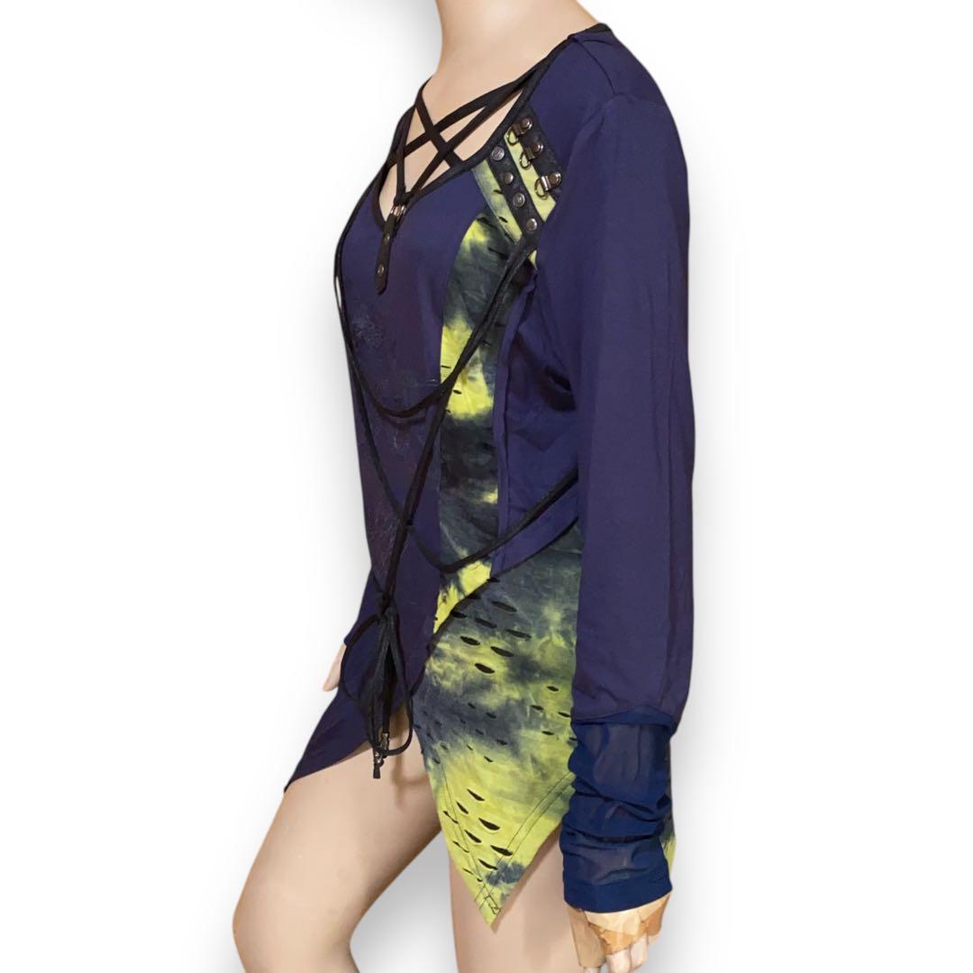 Ozz Croce archive dragon 龍 変形 ジャージーカットソー