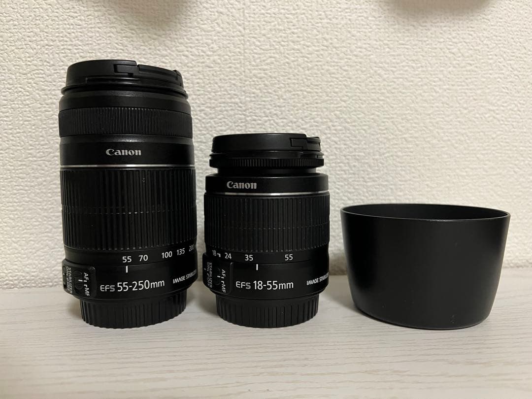 Canon EOS Kiss X80 ダブルレンズセット 動作確認済