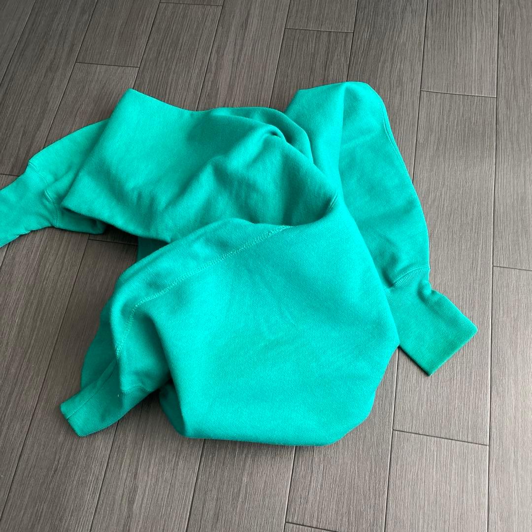 デッドストック90sチャンピオン目無し無地リバースウィーブXL