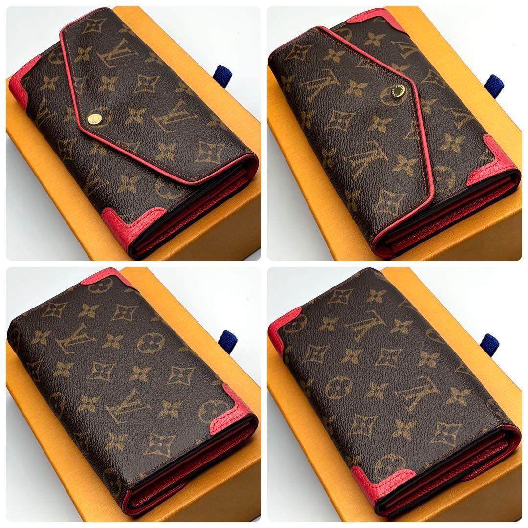 ルイヴィトン ポルトフォイユ サラ レティーロ コクリコ 正規品保証 Z464