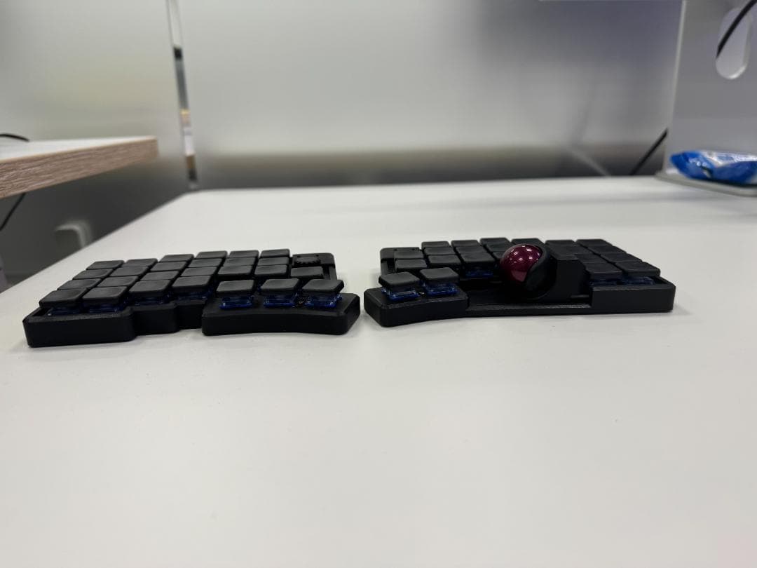 Glove51tb 完成品 低背トラボ ロープロファイル 無線接続 ブラック