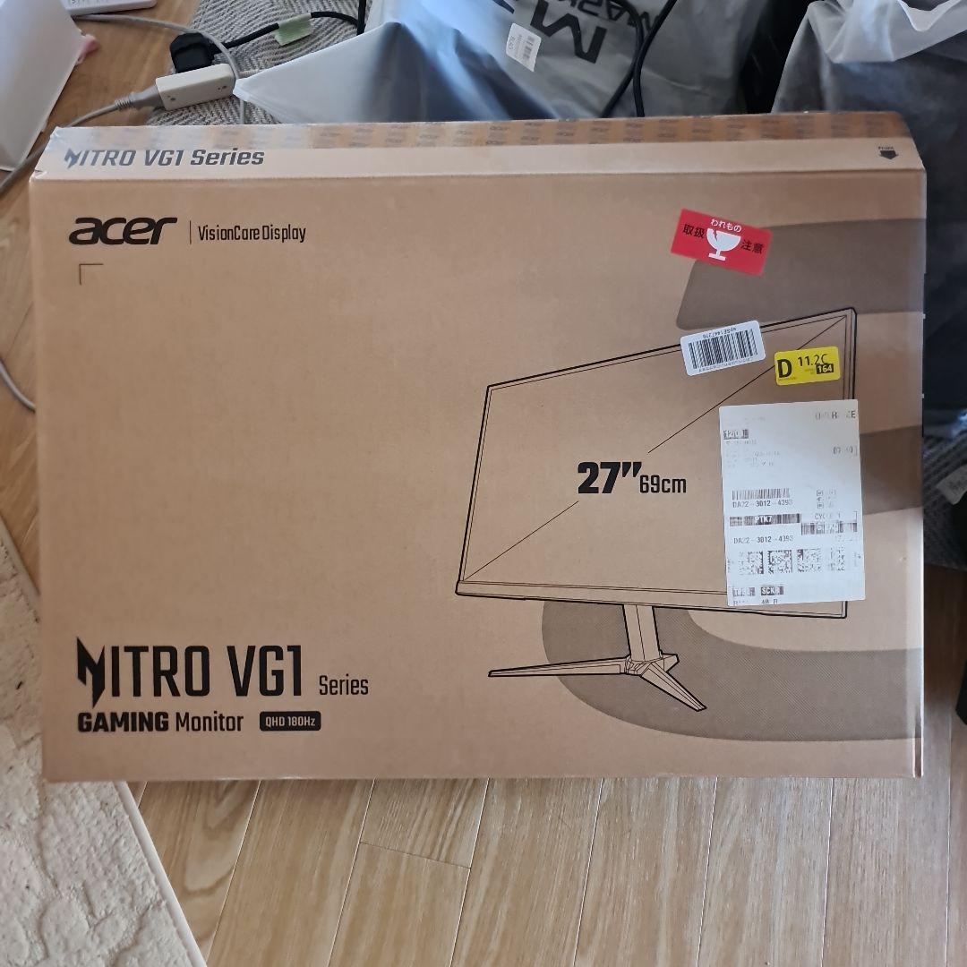 Acer Nitro VG1 27インチ ゲーミングモニター