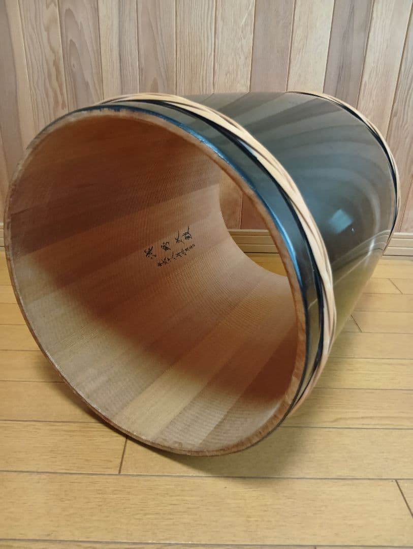 浅野太鼓製　桶胴太鼓 (一尺五寸)