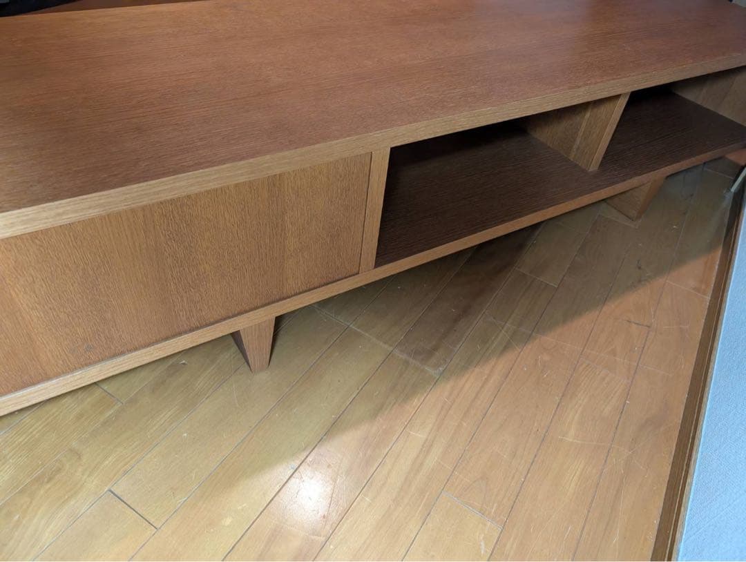 ■送料込■unico CORSO コルソ テレビボード オーク材 台 ローラック