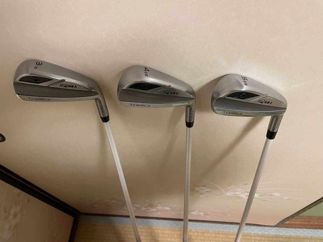 【清掃済】ホンマ TW-U 3U 4U 5U 3本セット MCH 60-S