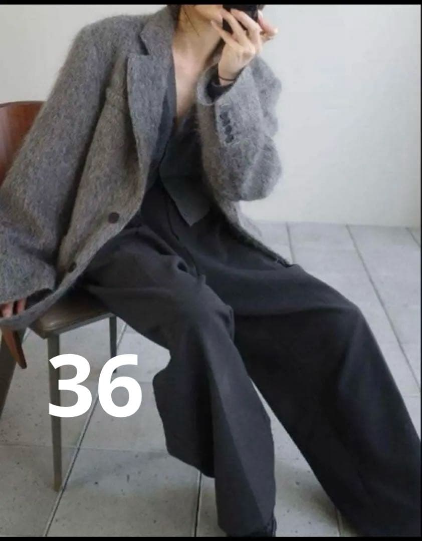 TODAYFUL シャギージャケットコート