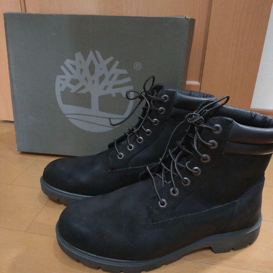 【ケア済・値下げ可】Timberland ブラック ワークブーツ