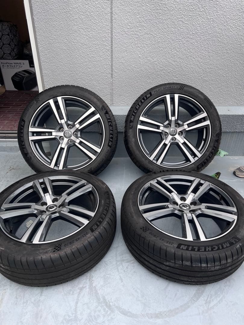 ボルボXC60 20インチ ホイールセット MICHELIN タイヤ付き