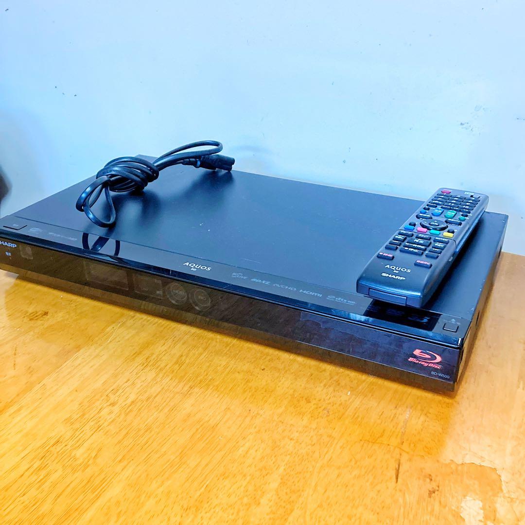 SHARP シャープ　ブルーレイレコーダー HDD 500GB 2チューナー