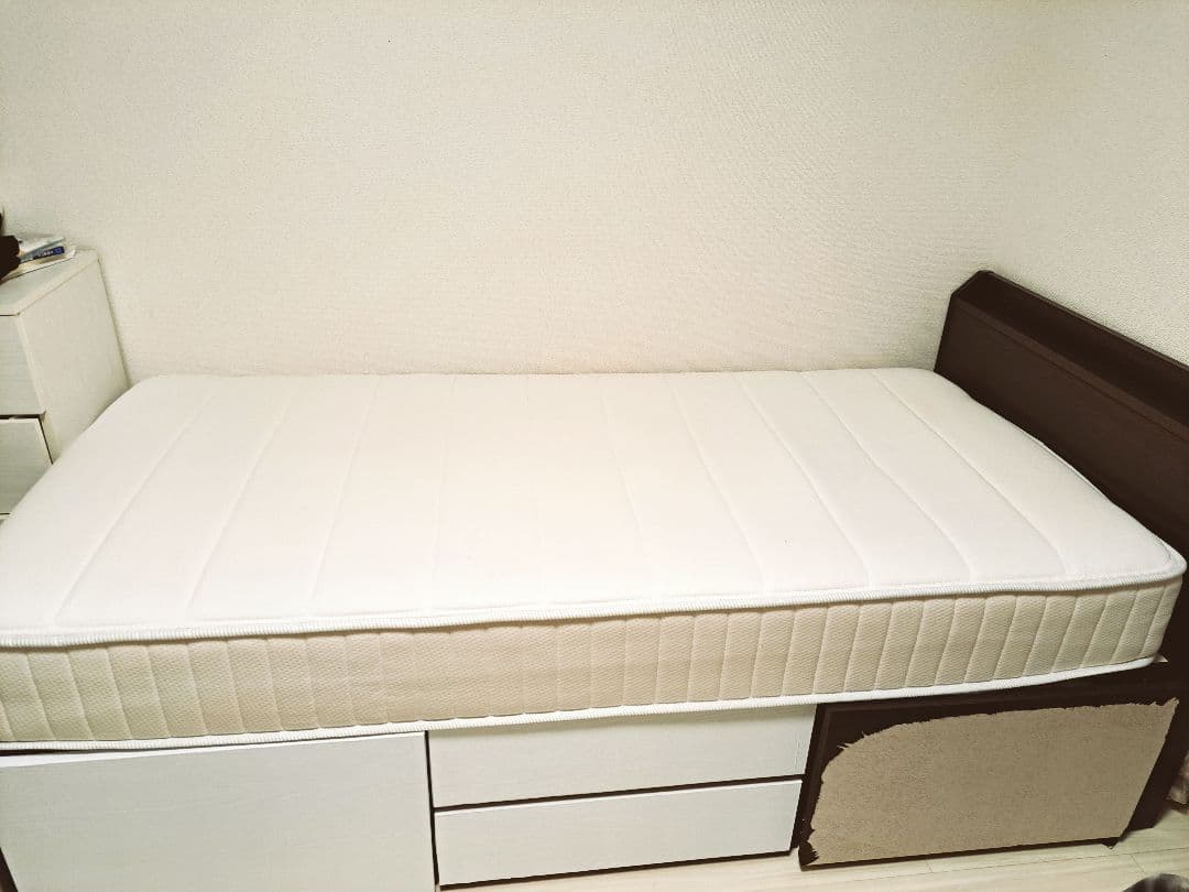 ニトリ 収納付きシングルベッドフレーム　ジオ