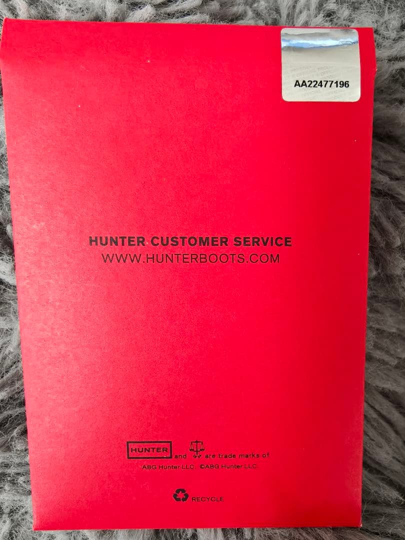 HUNTER ブラック 長靴 24　新品未使用