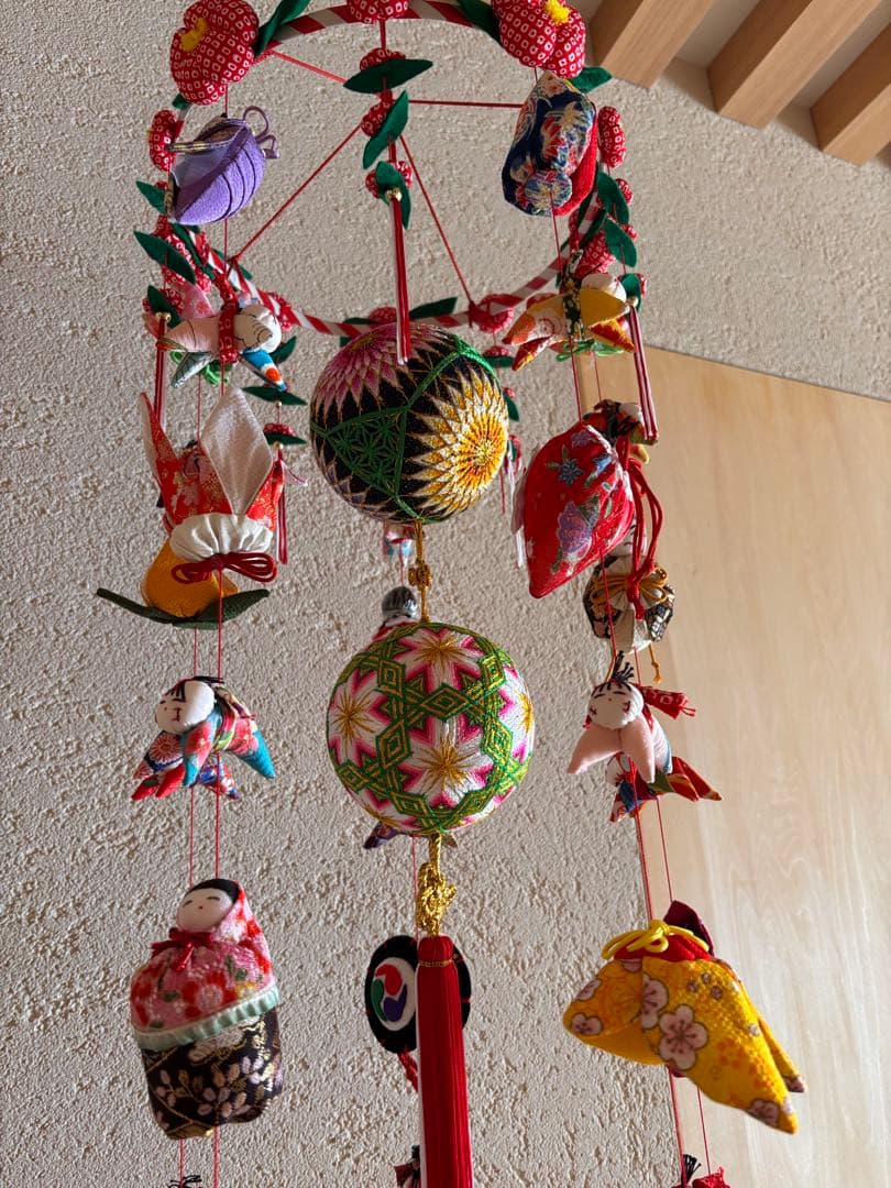 柳川　吊るし飾りさげもん　30cm×95cm