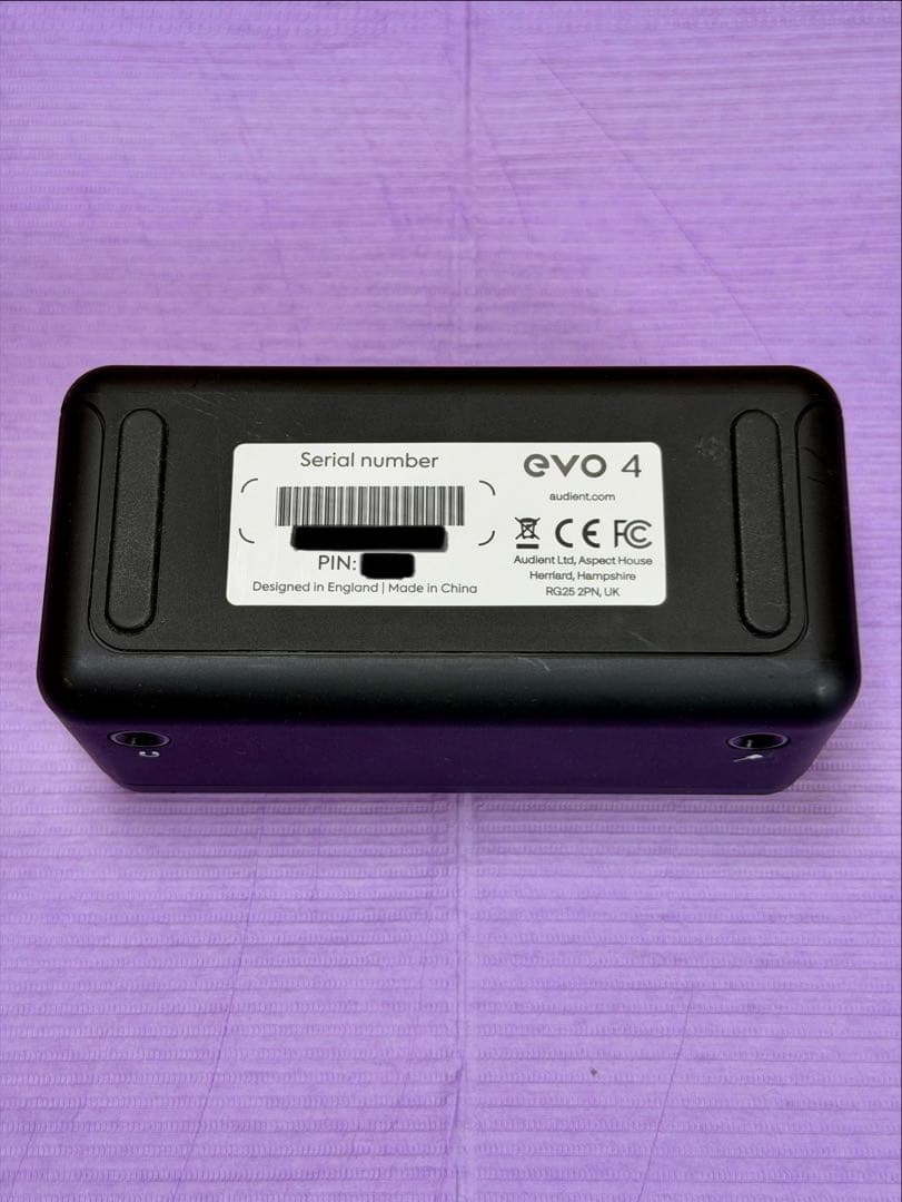 AUDIENT evo4 オーディオインターフェイス