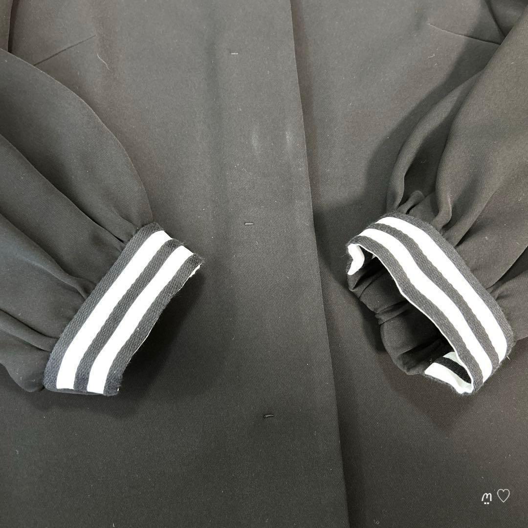 ボーダーズアットバルコニー　バルーンスリーブトップ　38　長袖カットソートップス