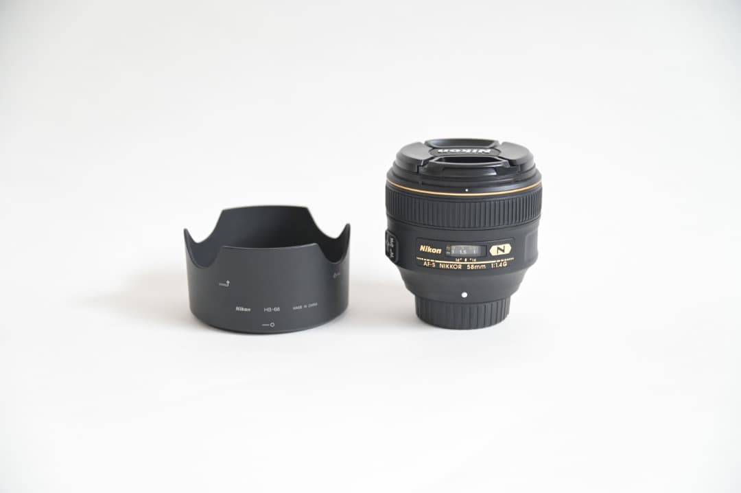 レンズ(単焦点) Nikon AF-S NIKKOR 58mm F1.4 G