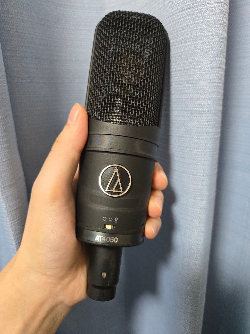 audio technica AT4050 ショックマウントケース付